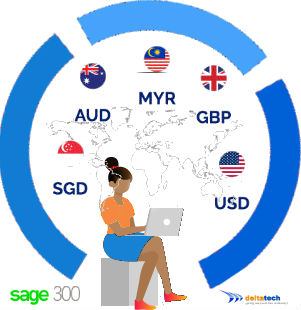 sage 300 multi currency features