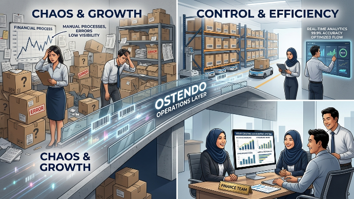 ostendo control efficiency | Scalable ERP Solutions for Business Growth ostendo control efficiency